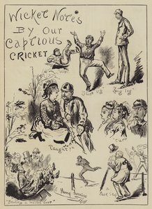 Wicket Notes door Onze Kritische Cricket door Harry Furniss